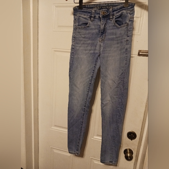 American Eagle Outfitters Hi-Rise Jegging 👖Jeans,Next Level Stretch,Size 2.🎁 - Picture 4 of 9
